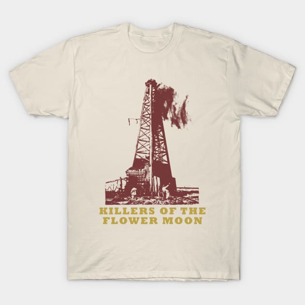 Killers of The Flower Moon T-Shirt by snowblood